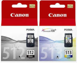 Canon 512/513 Original Ink Cartridge Combo Pack